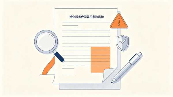  婚介服务合同隐藏霸王条款