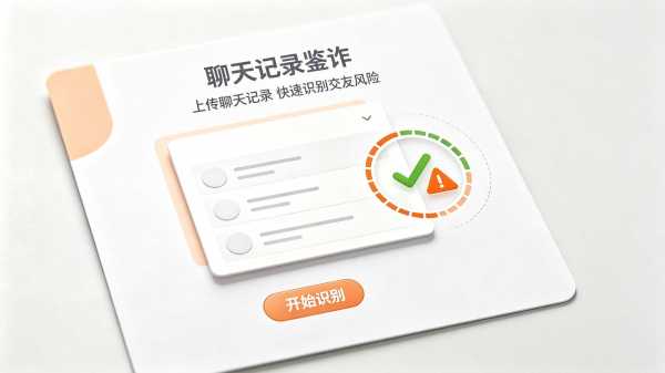 网上交友防骗自查 聊天记录鉴诈工具