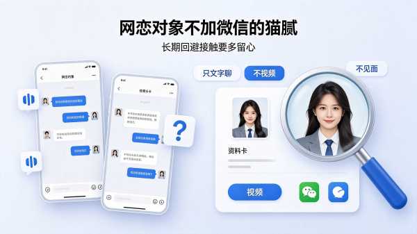 网恋对象不加微信的猫腻 网恋虚假人设辨别