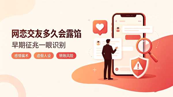 网恋感情骗术多久会收网 网恋交友骗术早期征兆识别